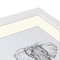 ArtToFrames Collage Photo Picture Frame with 3 - 3.5x5 inch Openings, Framed in White with Over 62 Mat Color Options and Regular Glass (CSM-3966-29)